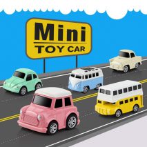  Bộ 8 chiếc ÔTô cổ đồ chơi mô hình Bằng Sắt siêu cute 